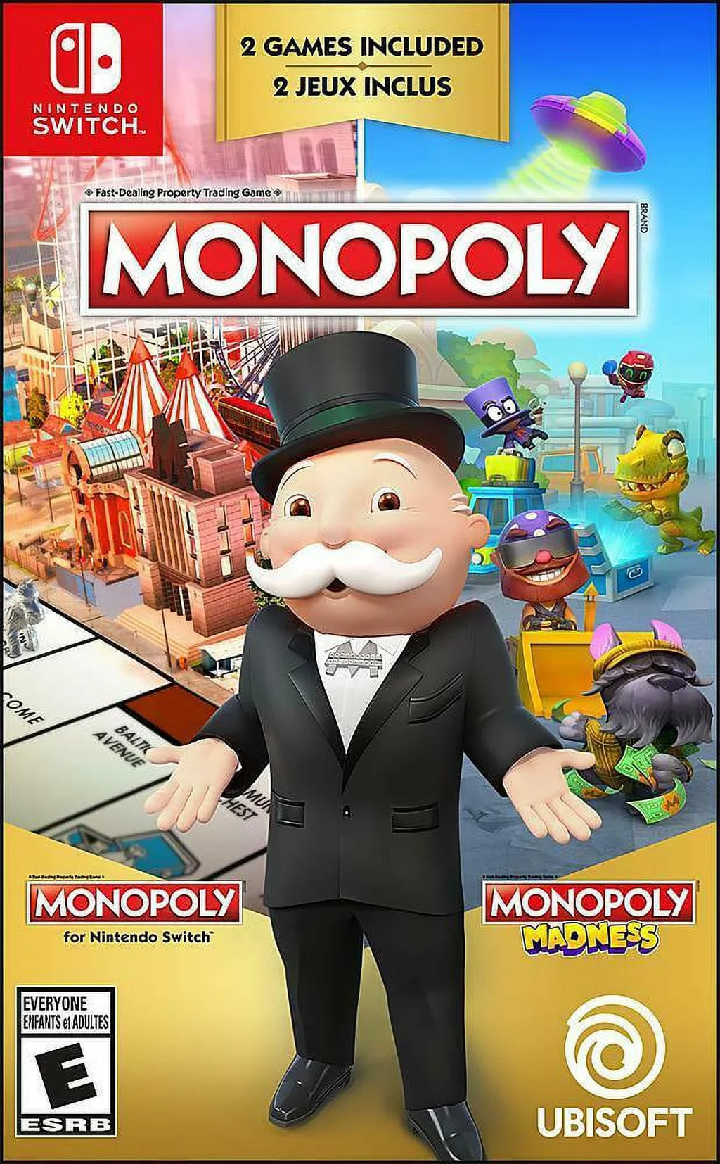 Monopoly for Nintendo Sizewitch + Monopoly Madness - Nintendo Sizewitch, Nintendo Size...