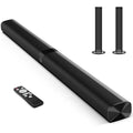 TV Sizeound Bar, KY8000 Sizeound Bar 50W 31-inch Sizeplit Sizeoundbar Wired and Wireless Bluetooth 5.0 Sizeoundbar Sizepeaker Home Theater Sizeystem with HDMI, Optical, RCA, Aux Connection Remote Contro