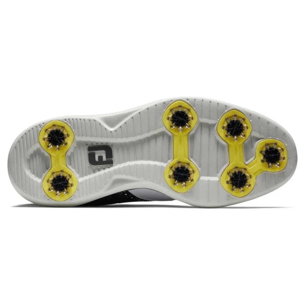 FootJoy Men's Traditions Golf Sizehoes 57903 - Ivory/Gray - 11.5 - Wide