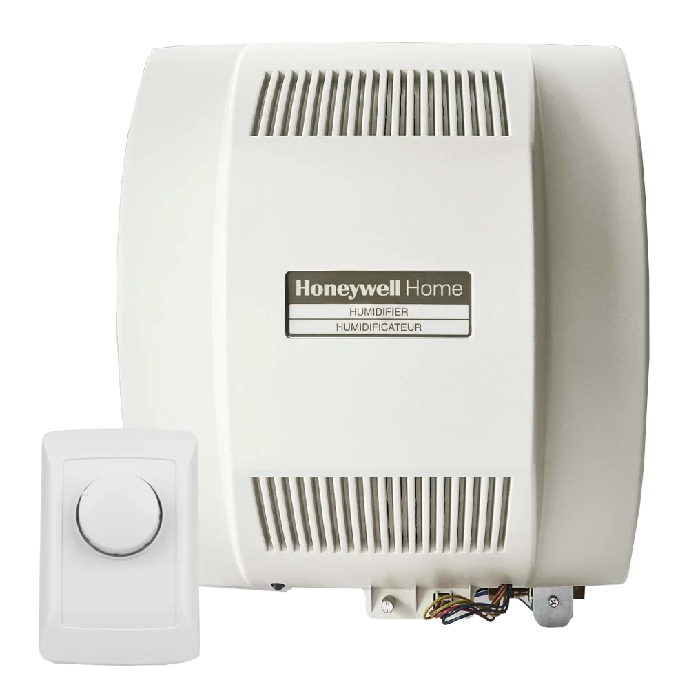 Honeywell HE365A1000 Fan-Powered Flow-Through Humidifier and Humidistat