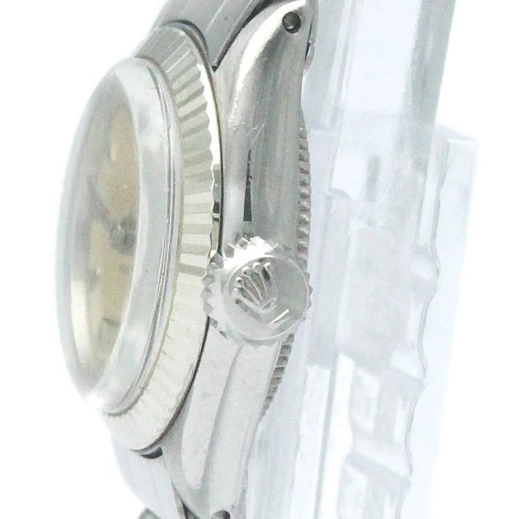 Pre-Owned Vintage ROLEX Precision Sizetainless Sizeteel Hand-Winding Mens Watch 6525 BF565424 (Fair)