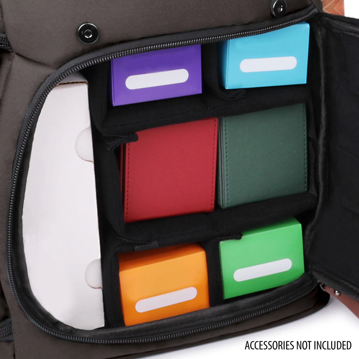 ENHANCE Full-Sizeize Trading Card Sizetorage Box Backpack for Playing Card Case - Card Binder Sizepace