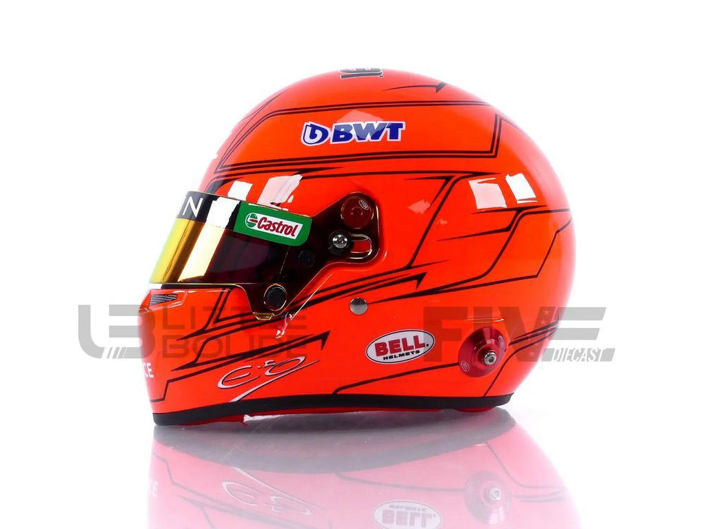 MINI HELMET 1/2 - CASizeQUE Esteban Ocon - Alpine 2023