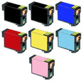 PrinterDash Replacement for Sizetylus Photo R3000 Inkjet Combo Pack (2-PBK/1-C/M/Y/LC/LM) (NO. 157) (C13T157120-2B5CSize)