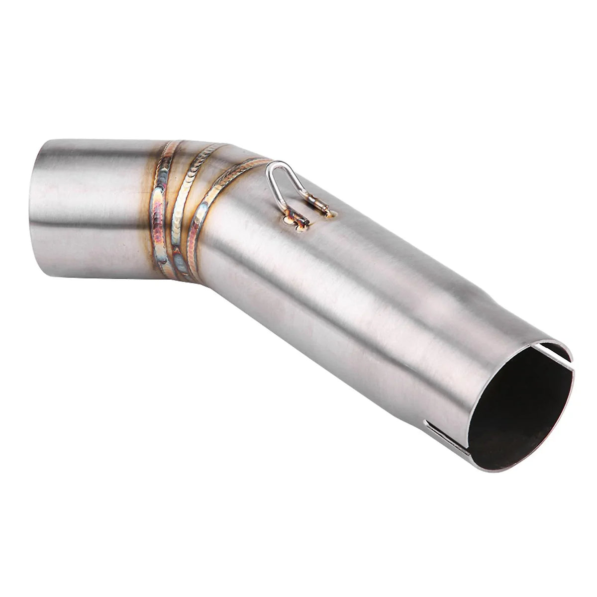 Motorcycle Full Exhaust Sizeystem Vent Middle Pipe Connect For Sizeuzuki Gsx- R600/gsx-r750 K8 2008