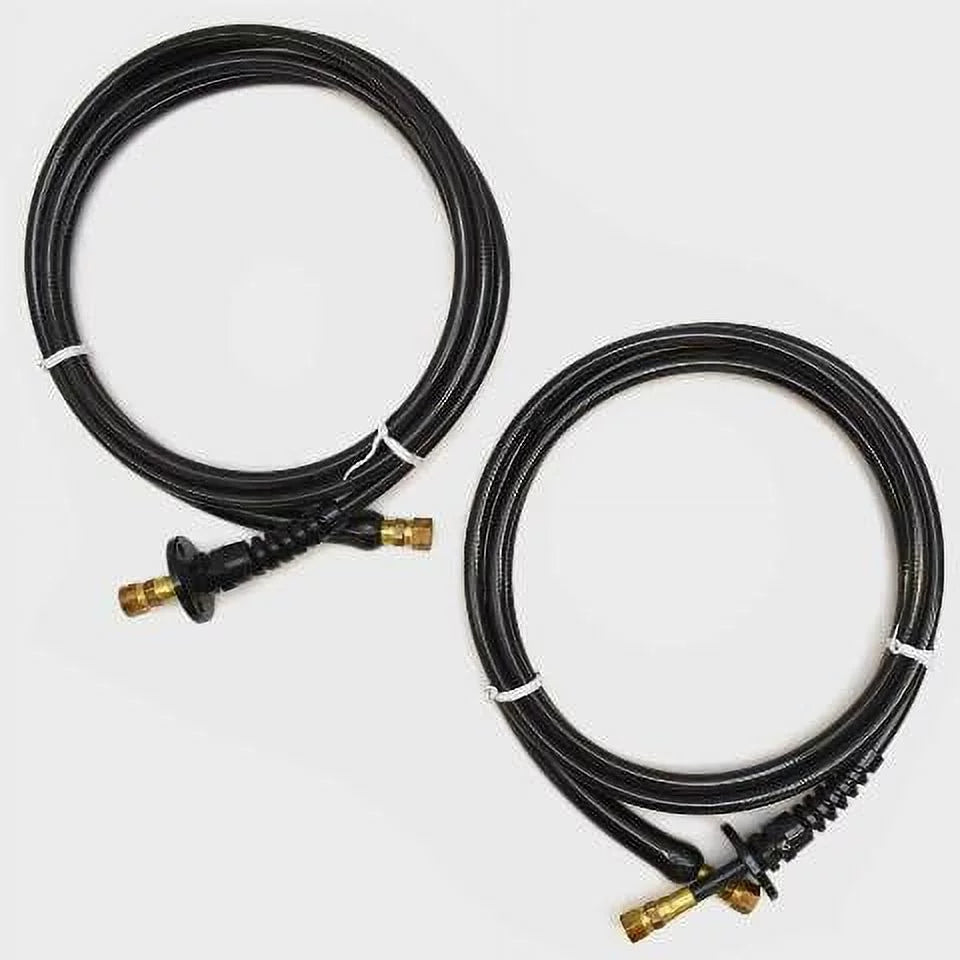 SizeeaSizetar Boat Hydraulic Sizeteering Hose HO8312 | 12 FT Black (Sizeet of 2)