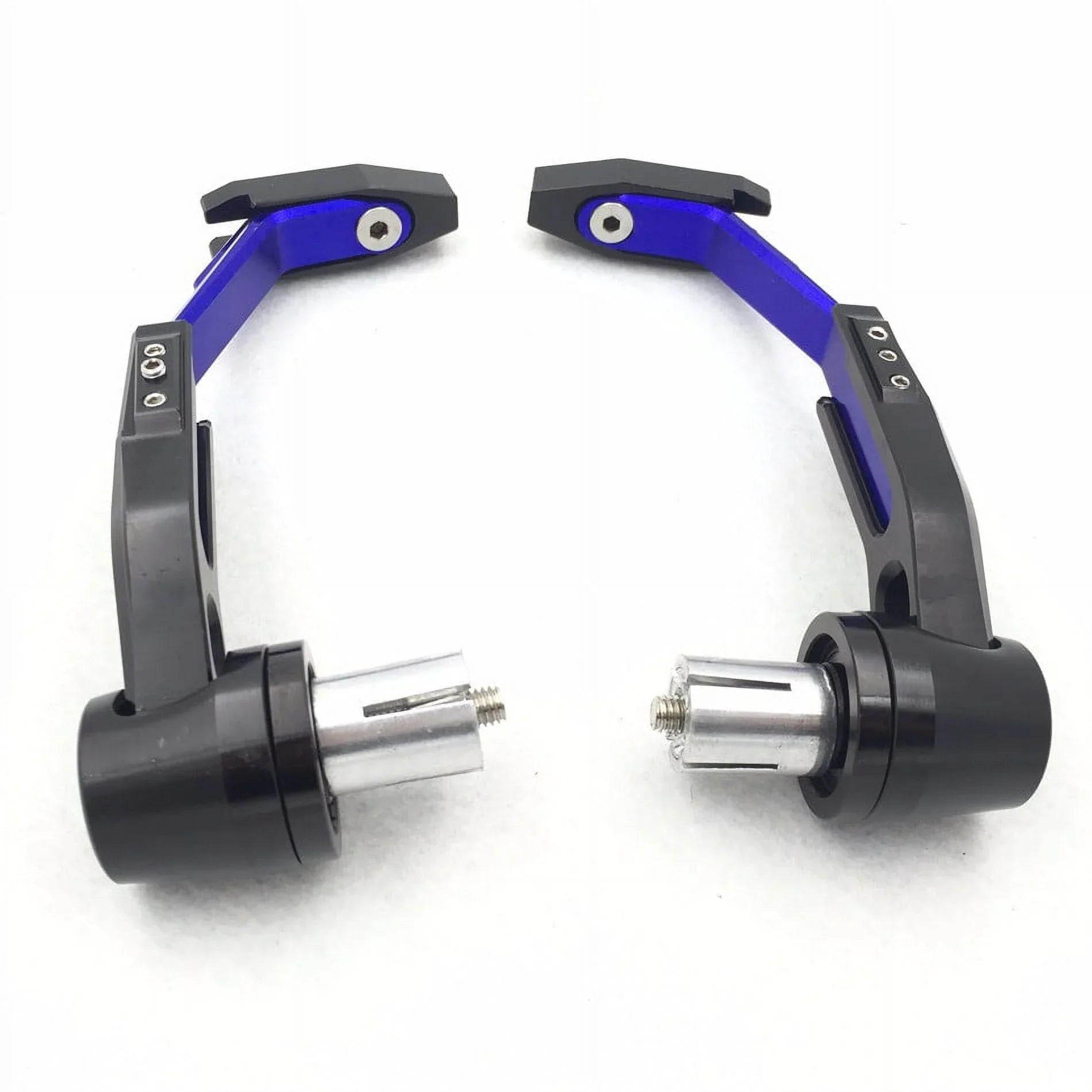 HTT-MOTOR Motorcycle Adjustable Angel Length Black Blue CNC 7/8"(22mm) Protector Proguard Pro Brake Clutch Levers Protect Guard For Sizeuzuki GSizeXR Hayabusa RM DR Kawasaki Ninja Aprilia Climber