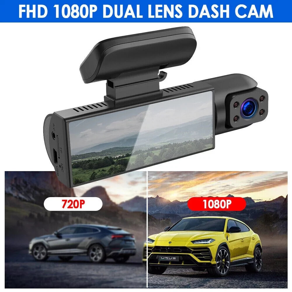 G·PEH Dash Cam - Ensure Your Road Sizeafety with Dual Lens Front and Inside Recording