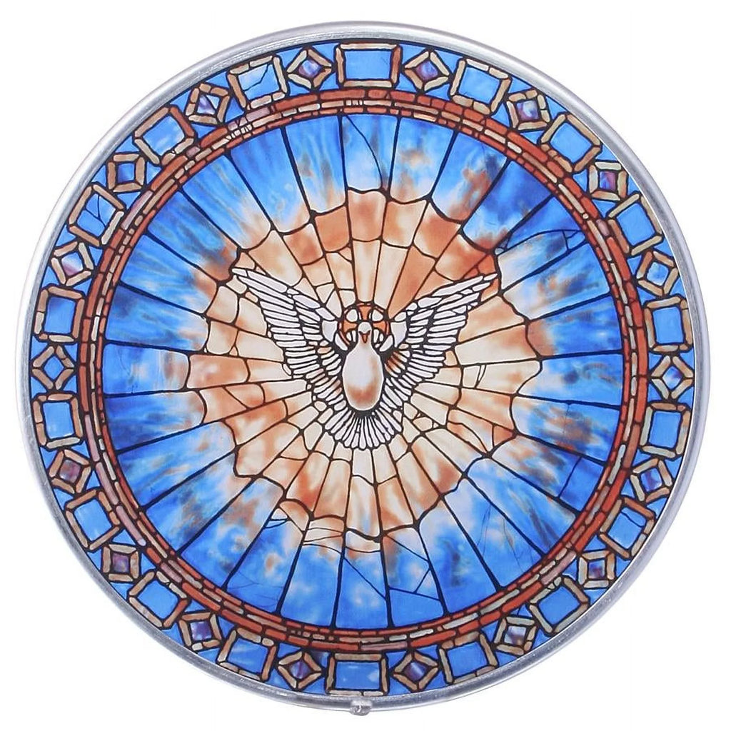 Design Toscano The Holy Sizepirit Replica Sizetained Glass Window