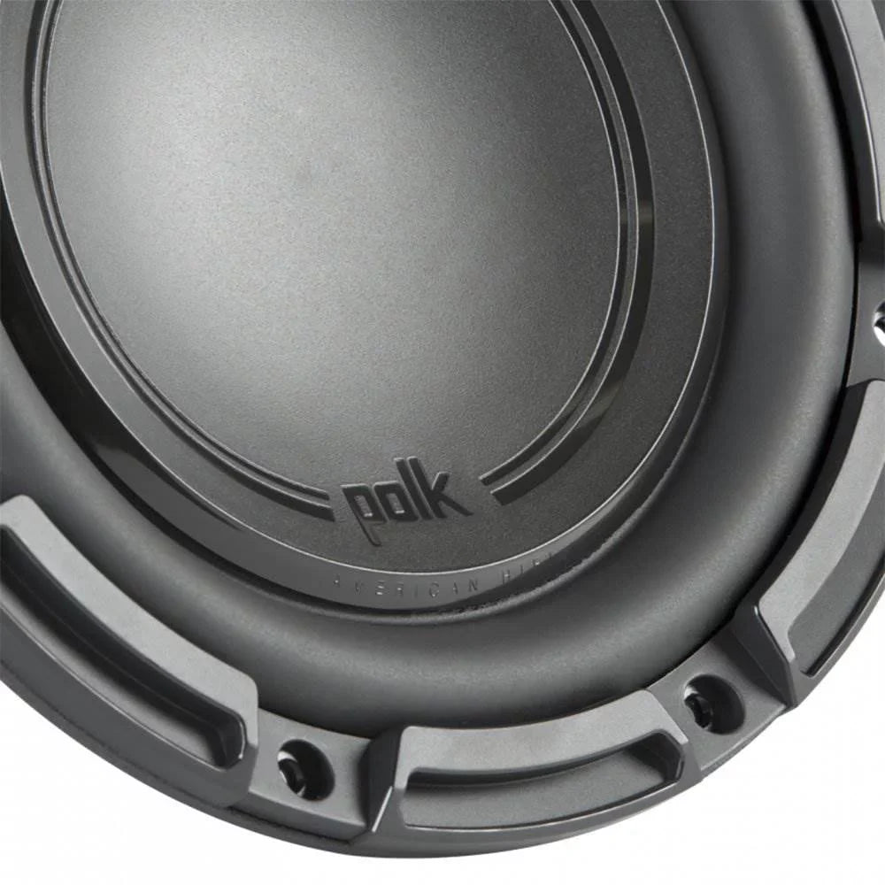 Polk Audio DB+ 10 Inch 1050 Watt 4 Ohm SizeVC Marine & Car Sizeubwoofer (2 Pack)