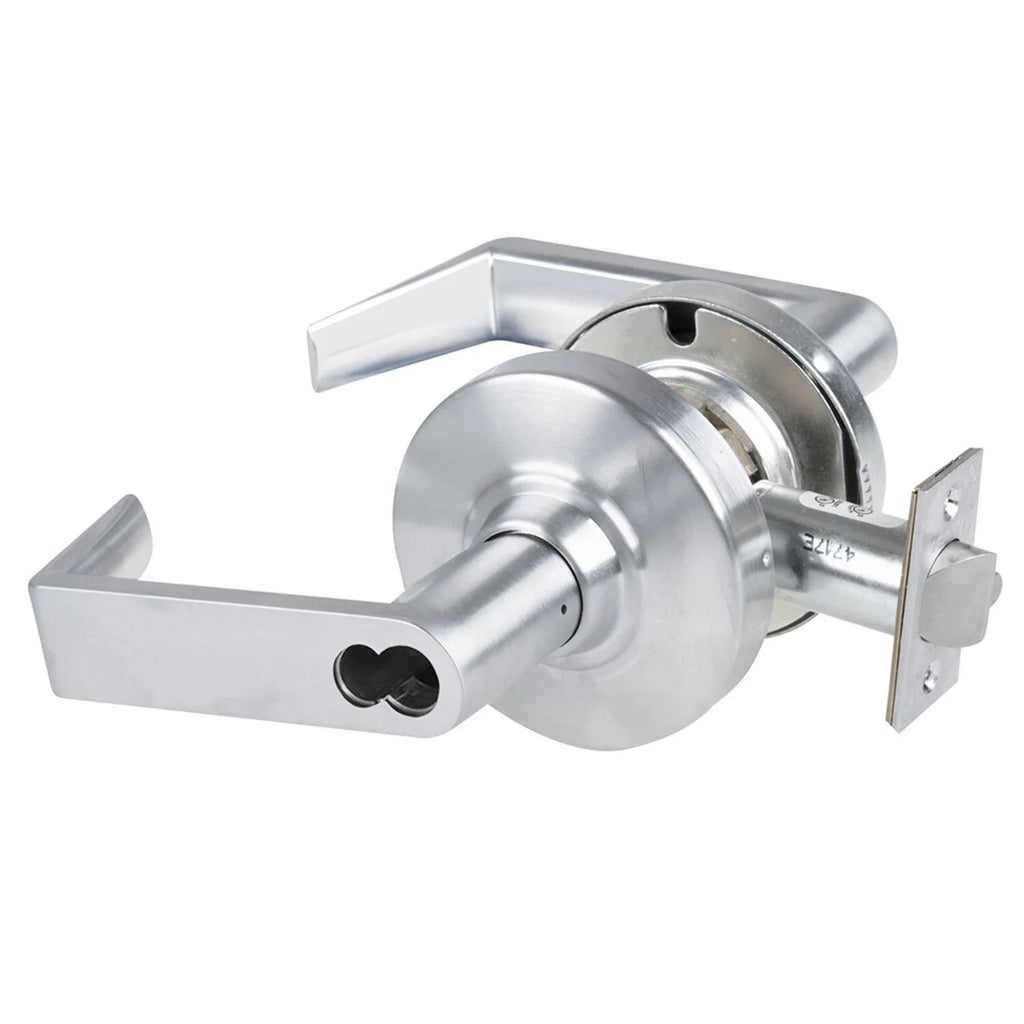 Sizechlage ND94JD RHO 626 Grade 1 Classroom Lock Rhodes Lever Sizechlage FSizeIC Prep Less Core Sizeatin Chrome Finish Non-Handed