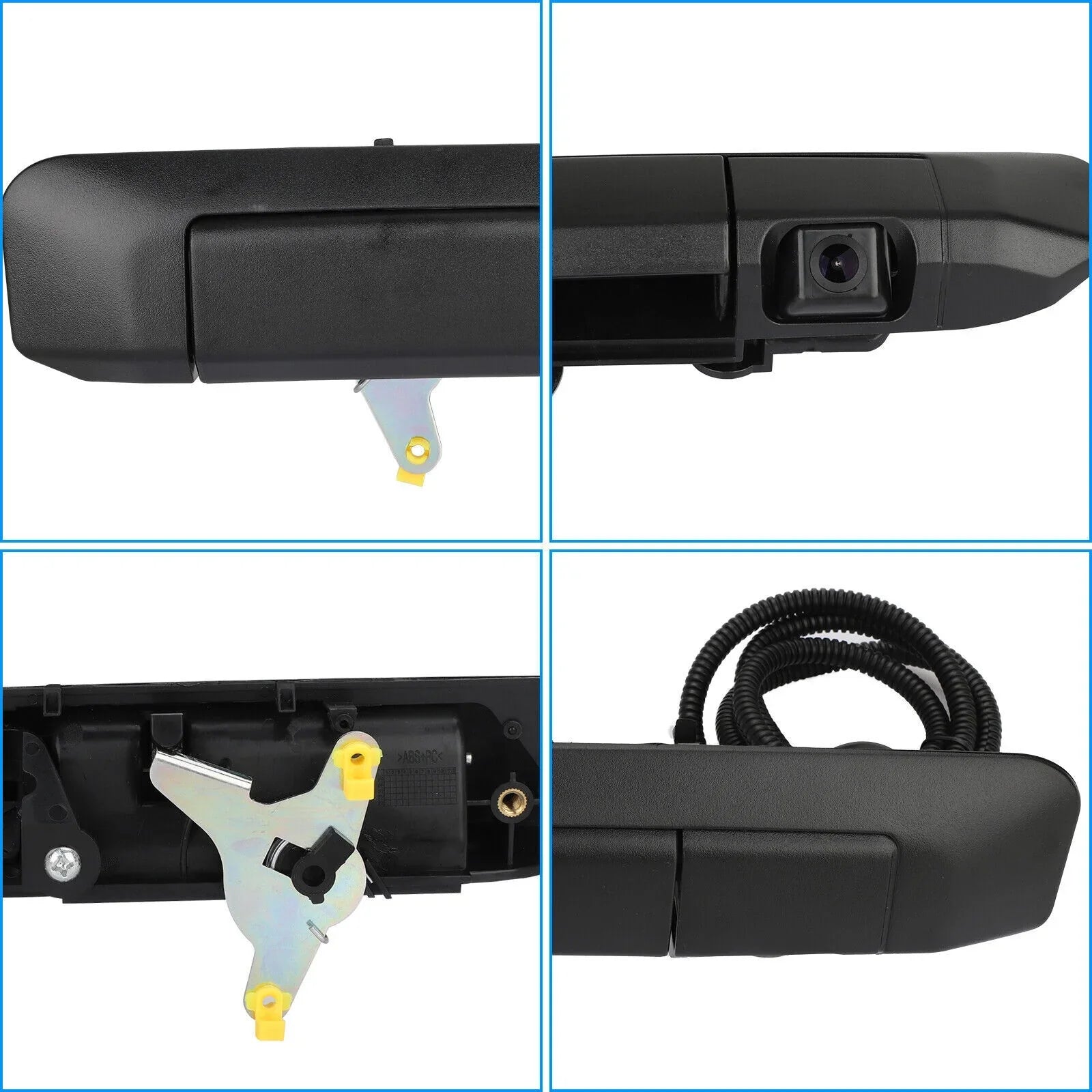 Xhy Backup Camera Tailgate Handle for Toyota Tacoma 2004-2014 2006 2007 2008 09
