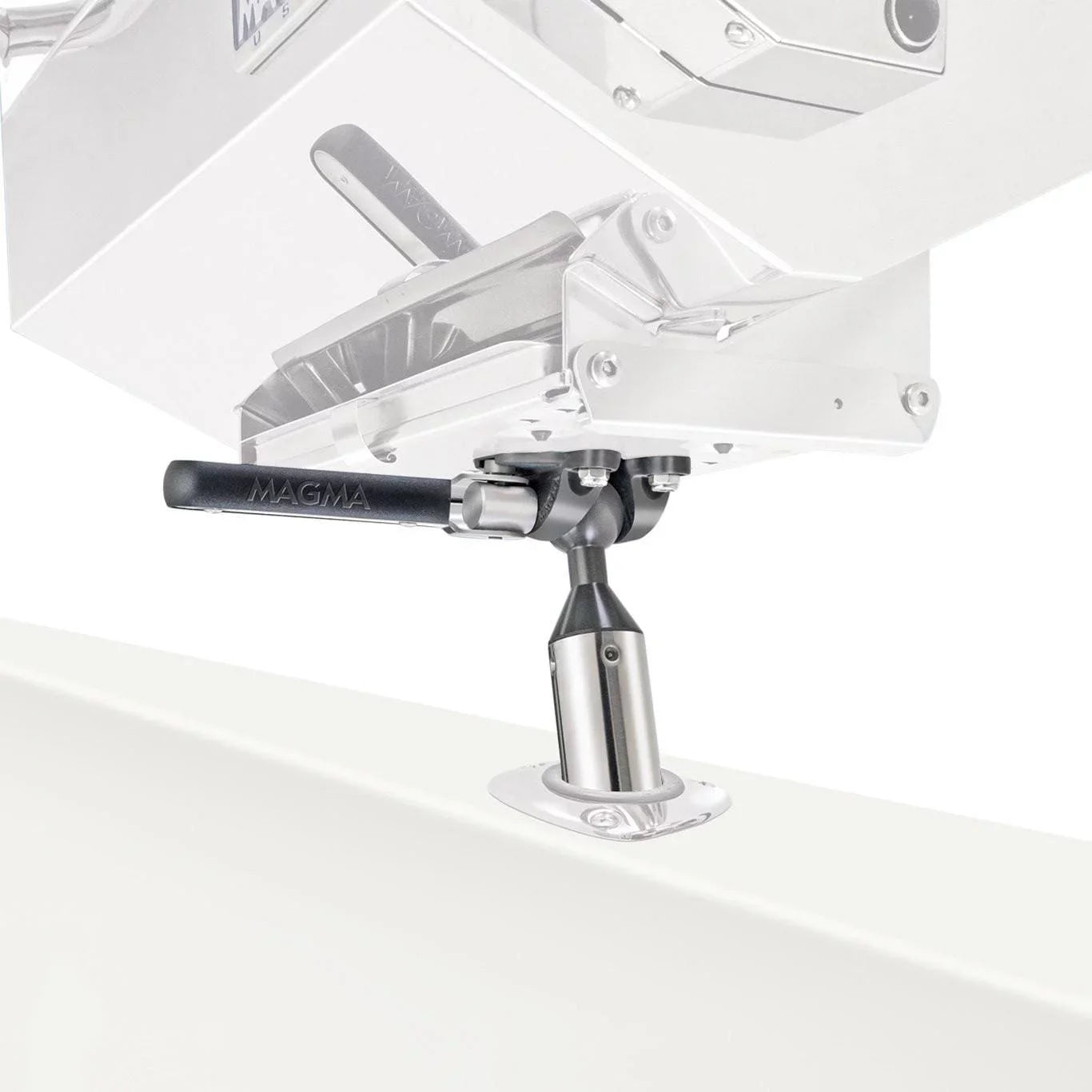 Magma LeveLock All-Angle Fish Rod Holder Mount for Rectangular Grills - T10-355