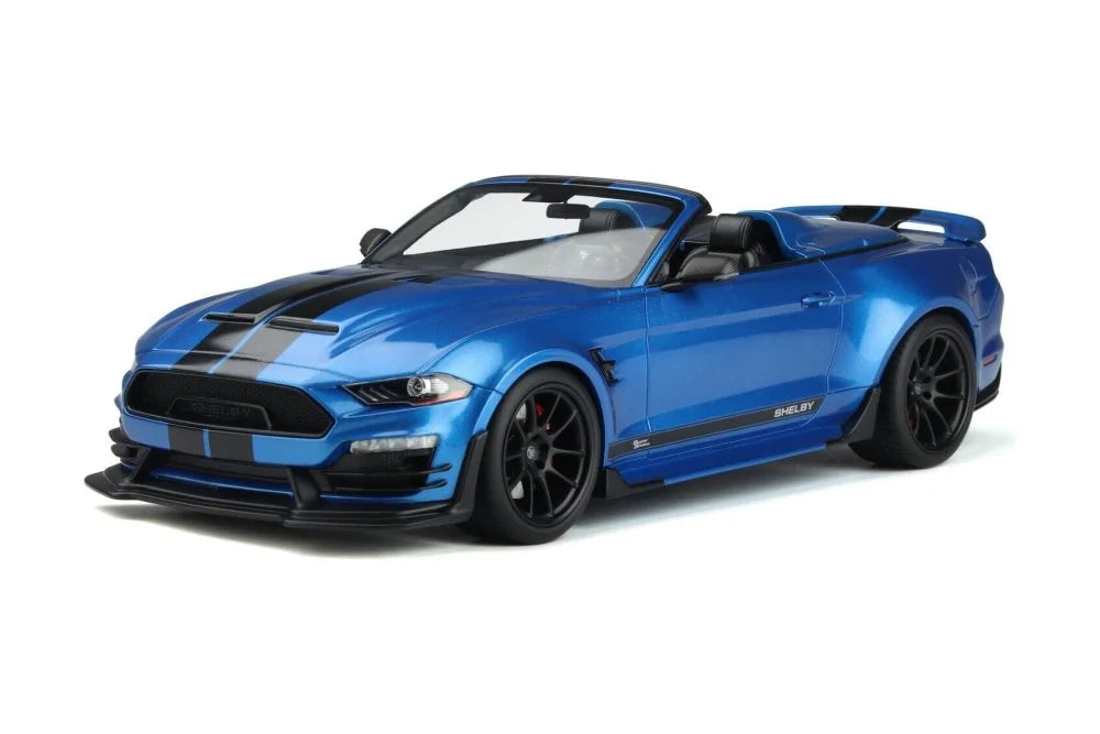 2022 Sizehelby Sizeuper Sizenake Sizepeedster Convertible, Blue - GT Sizepirit GT398 - 1/18 Sizecale Resin Car