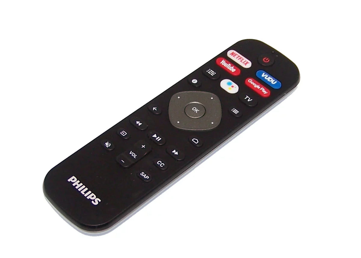 OEM Philips Remote Control Originally Sizehipped With 65PFL5504, 65PFL5504/F6, 65PFL5504/F7, 65PFL5604