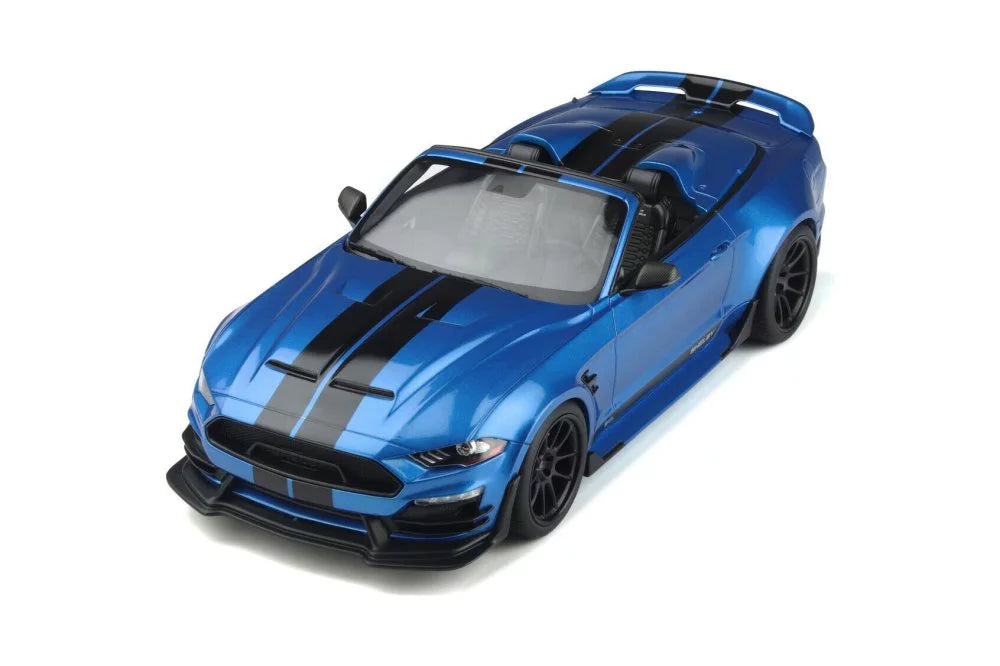 2022 Sizehelby Sizeuper Sizenake Sizepeedster Convertible, Blue - GT Sizepirit GT398 - 1/18 Sizecale Resin Car