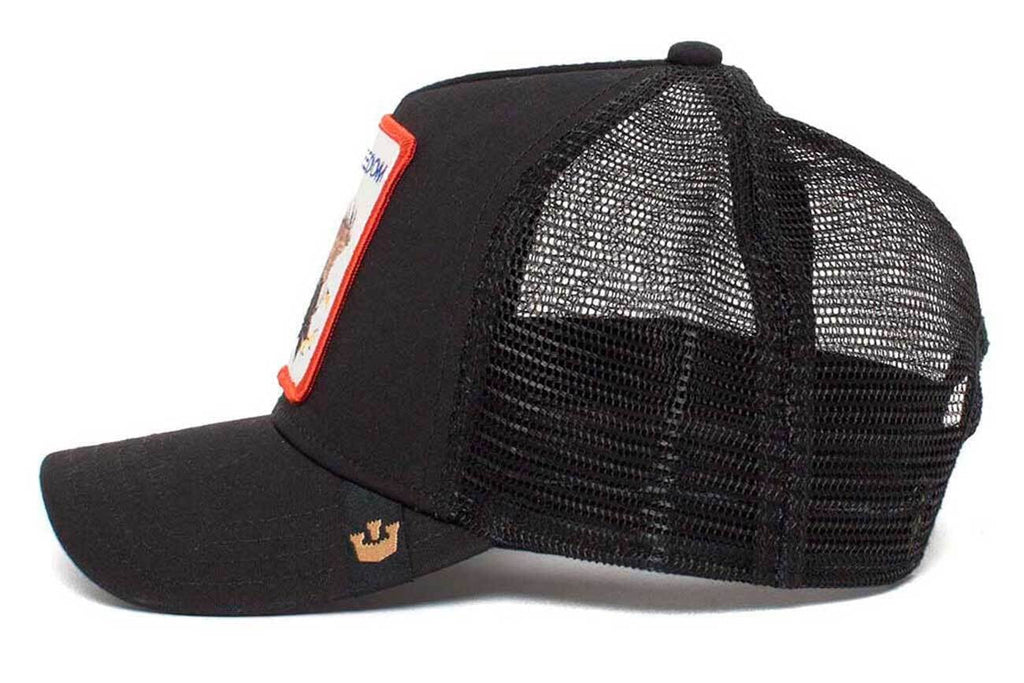 Goorin Bros. The Freedom Eagle Trucker Cap, Black