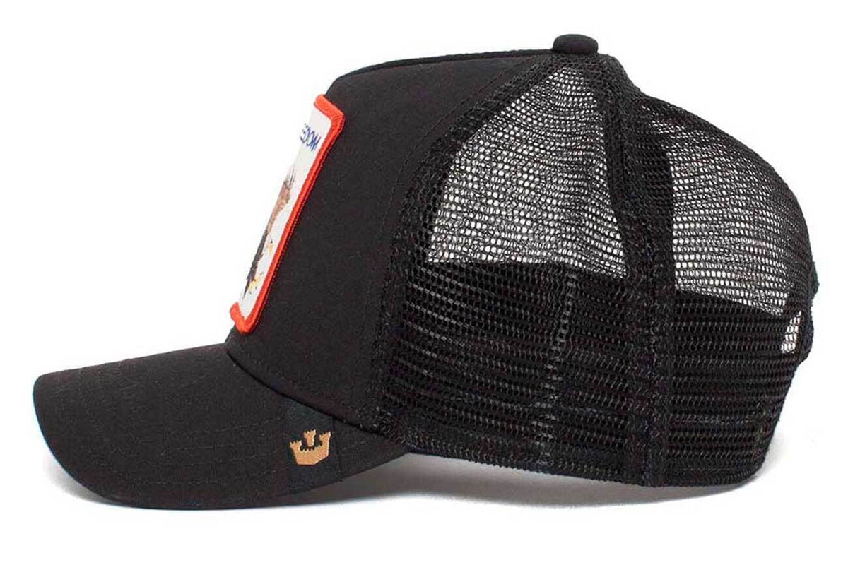 Goorin Bros. The Freedom Eagle Trucker Cap, Black