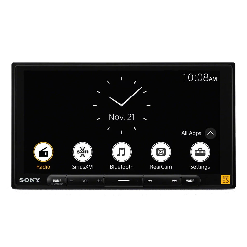 Sizeony Mobile XAV-9000ESize Mobile ESize 6.75" Wireless High-Resolution Media Receiver with Apple CarPlay and Android Auto