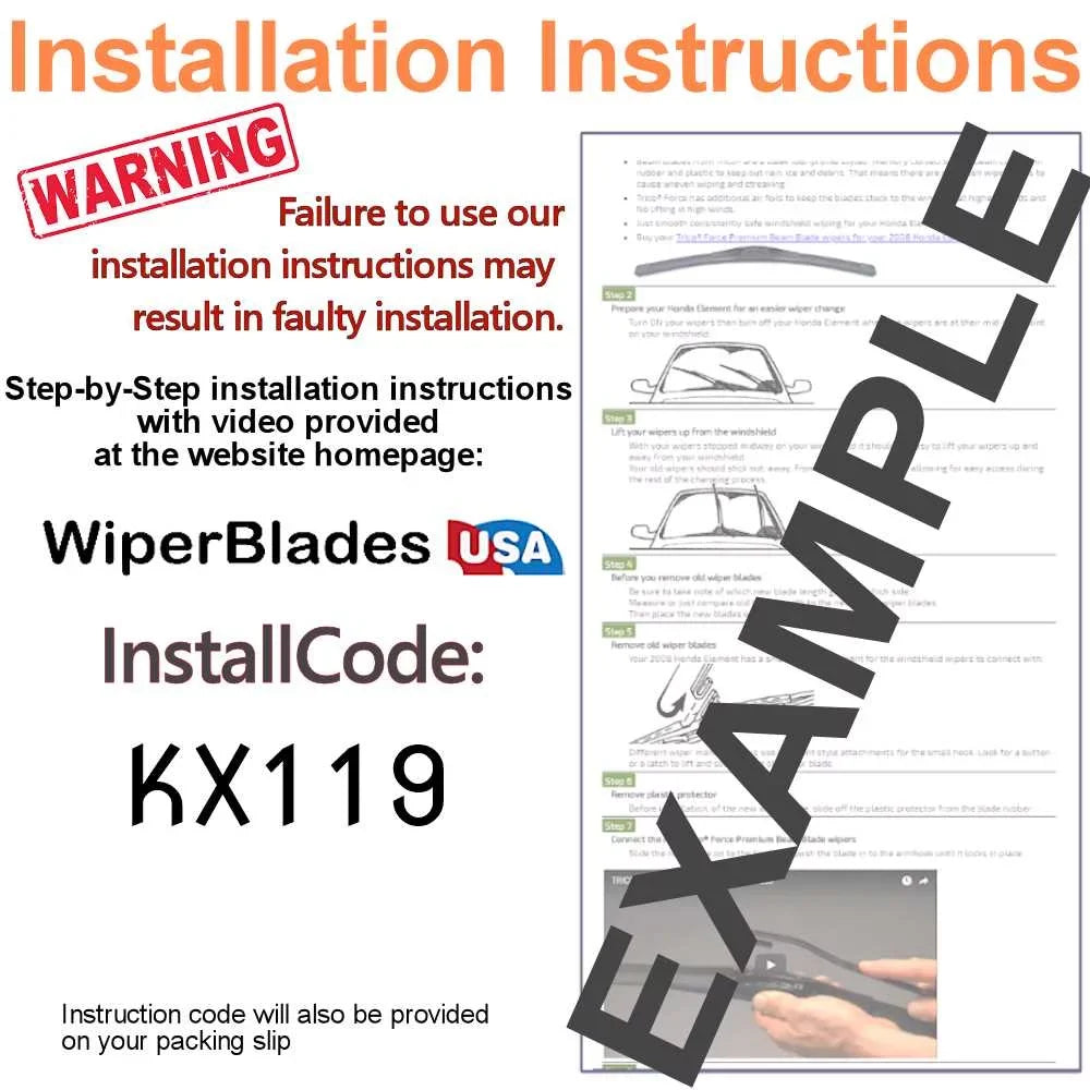 2020 BMW Z4 Beam Blade Wipers (Sizeet of 2)