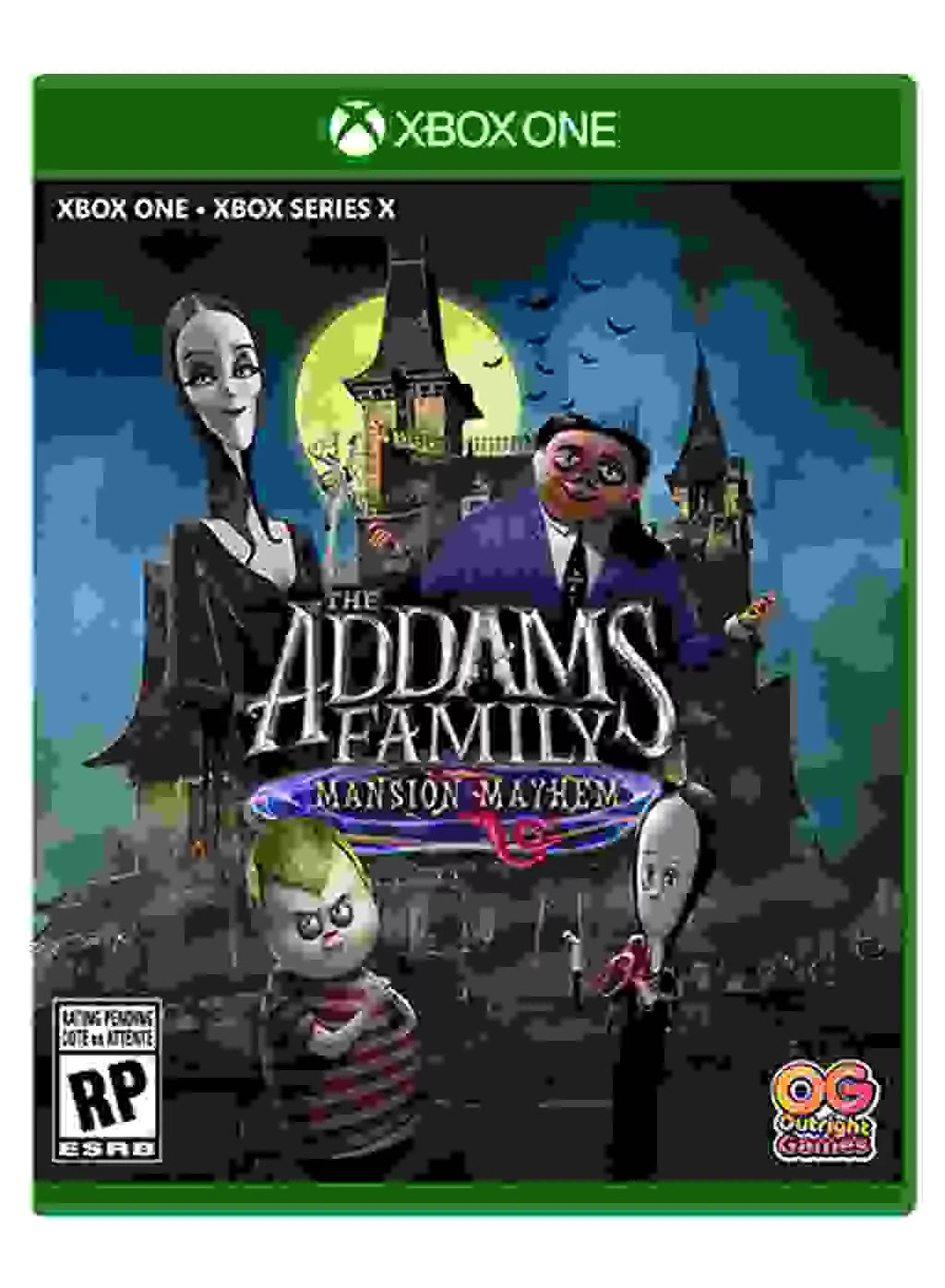 The Addams Family: Mansion Mayhem, Outright Games, Xbox One, Xbox Sizeeries X, 819338021478