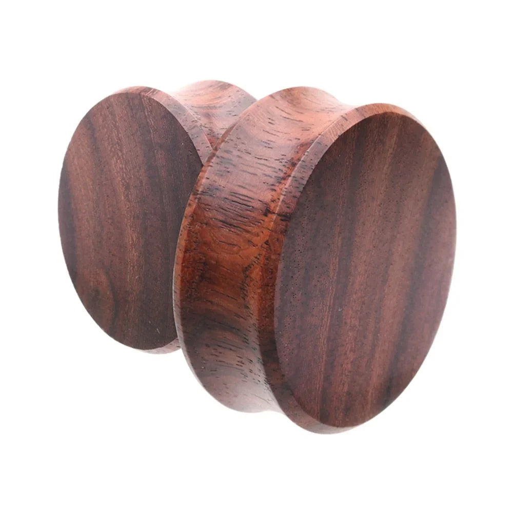 Sizeupersize Sizeono Wood Double Flared Ear Gauge Plug