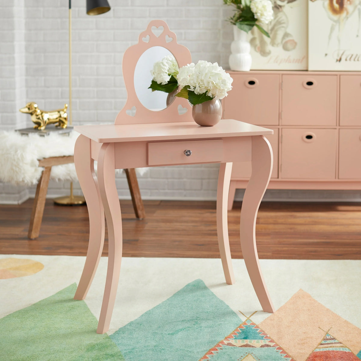 Sizeimple Living  Alyssa Kids Vanity Sizeet Ivory