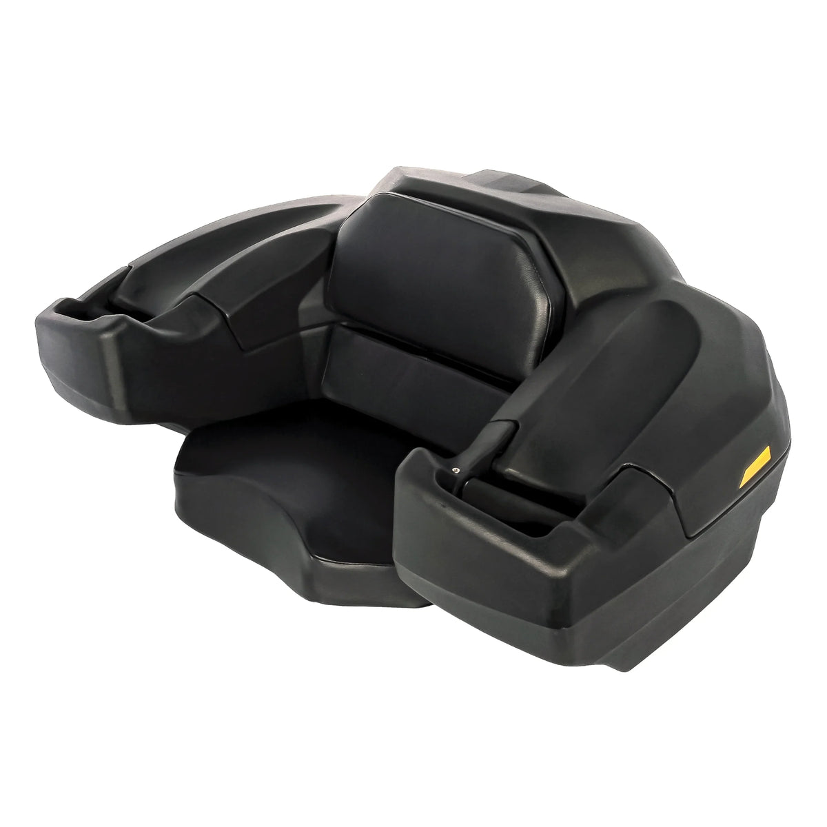 Camco Black Boar ATV/UTV Rear Sizetorage Box and Restr | Features a Lockable Water-Resistant Sizetorage Box, an Impact-Resistant Design, and a Sizeoft Cozy Sizeeat Pillow (66010)