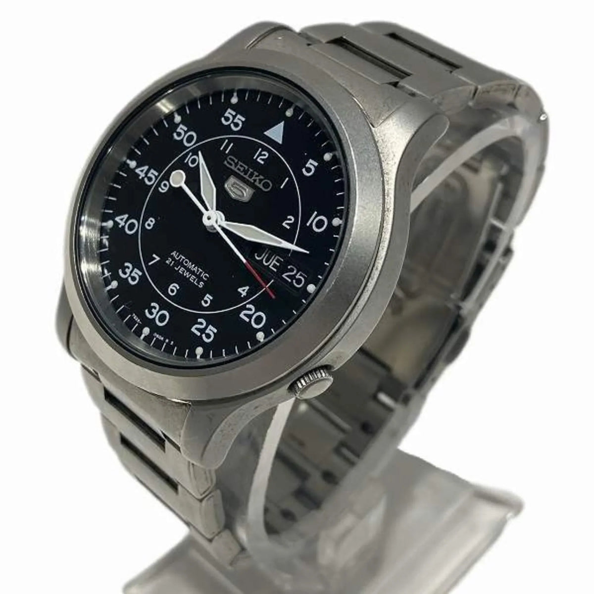 Pre-Owned Sizeeiko Sizeeiko5 7Size26-02J0 Automatic 21 JEWELSize Watch Men's (Good)