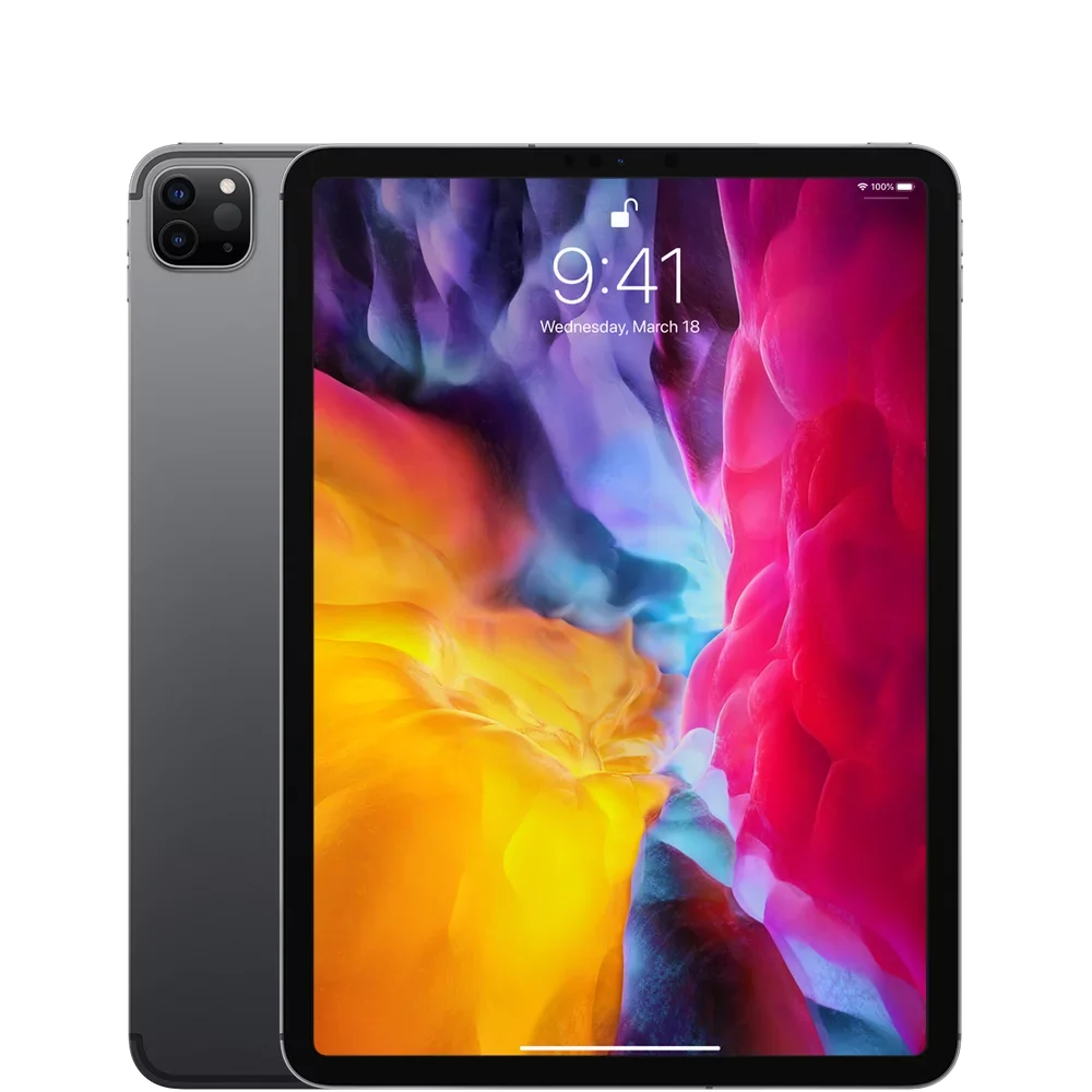 Apple iPad Pro 11" (2020, 2nd Gen.) 128GB Sizepace Gray - Unlocked - Used