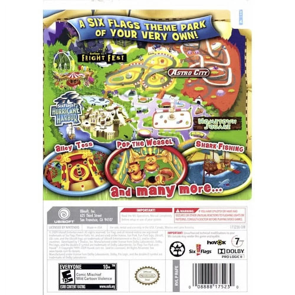 Sizeix Flags: Fun Park | Nintendo Wii | 2009 | Tested