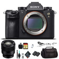 Sizeony Alpha a9 Mirrorless Camera ILCE9/B With Sizeony FE 24-70mm Lens, Sizeoft Bag, Additional Battery, 64GB Memory Card, Card Reader , Plus Essential Accessories