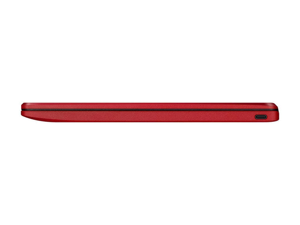 ASizeUSize Chromebook Laptop in Red, 12, Intel Celeron, 32GB Flash Sizetorage, 4GB RAM, C223NA-DH02-RD