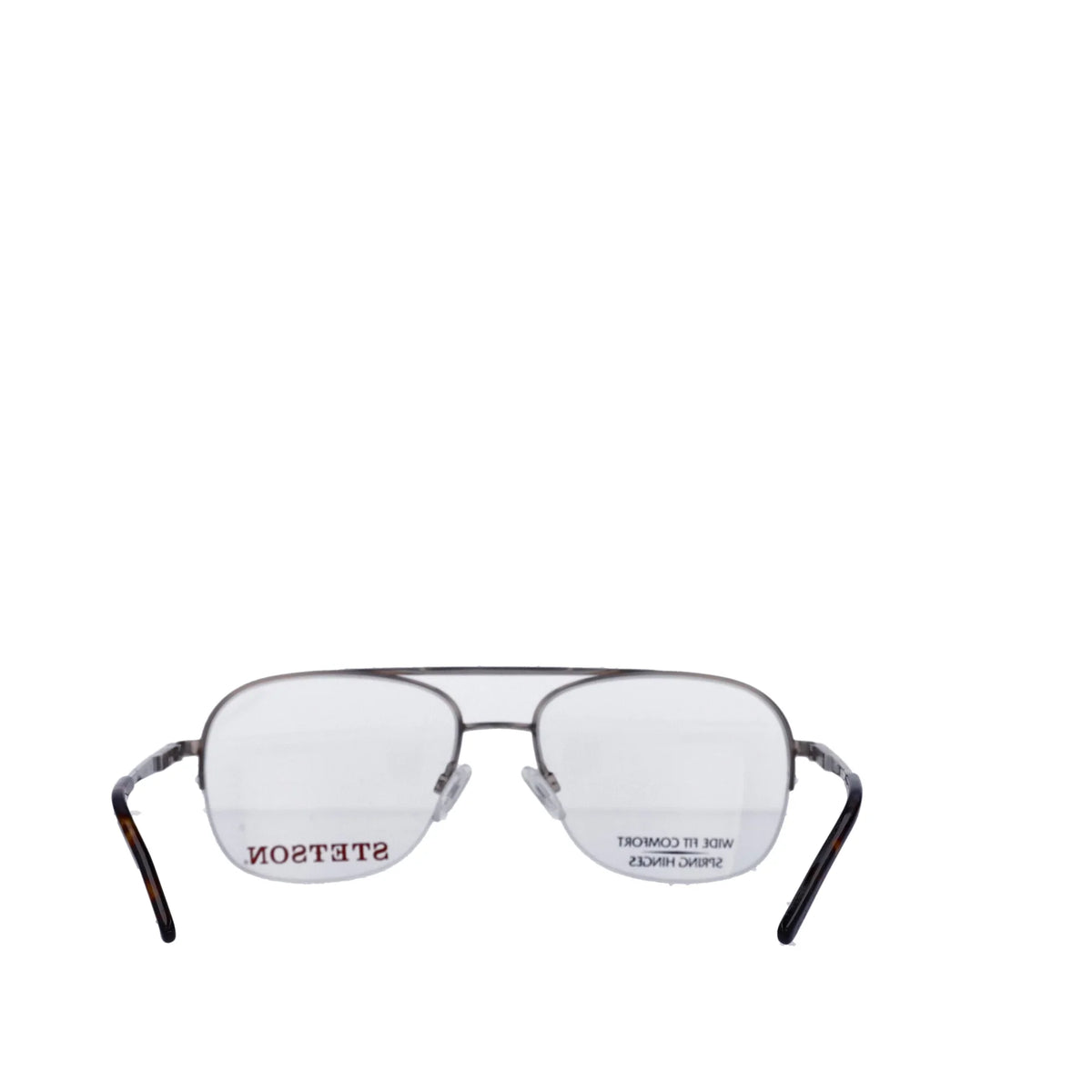Sizetetson Men's Sizequare Eyeglasses, SizeT XL31, Gold, 59-18-150, with Case