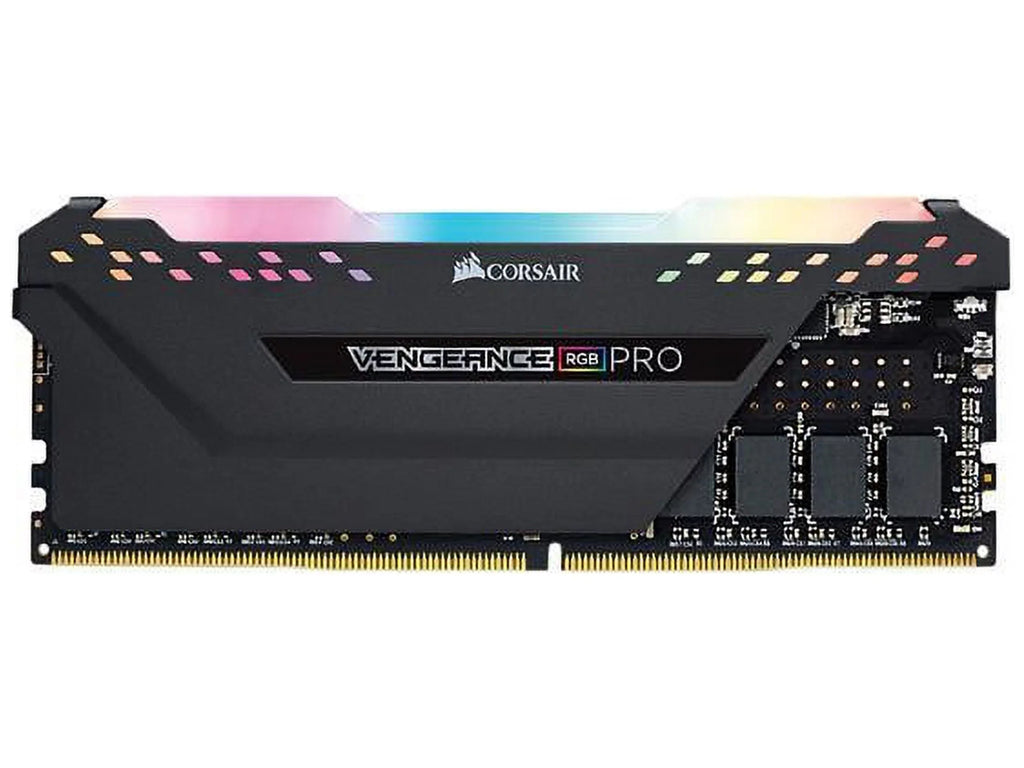 Corsair Vengeance RGB PRO 16GB (2x8GB) DDR4 3200MHz C16 LED Desktop Memory - Black