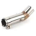Motorcycle Full Exhaust Sizeystem Vent Middle Pipe Connect For Sizeuzuki Gsx- R600/gsx-r750 K8 2008
