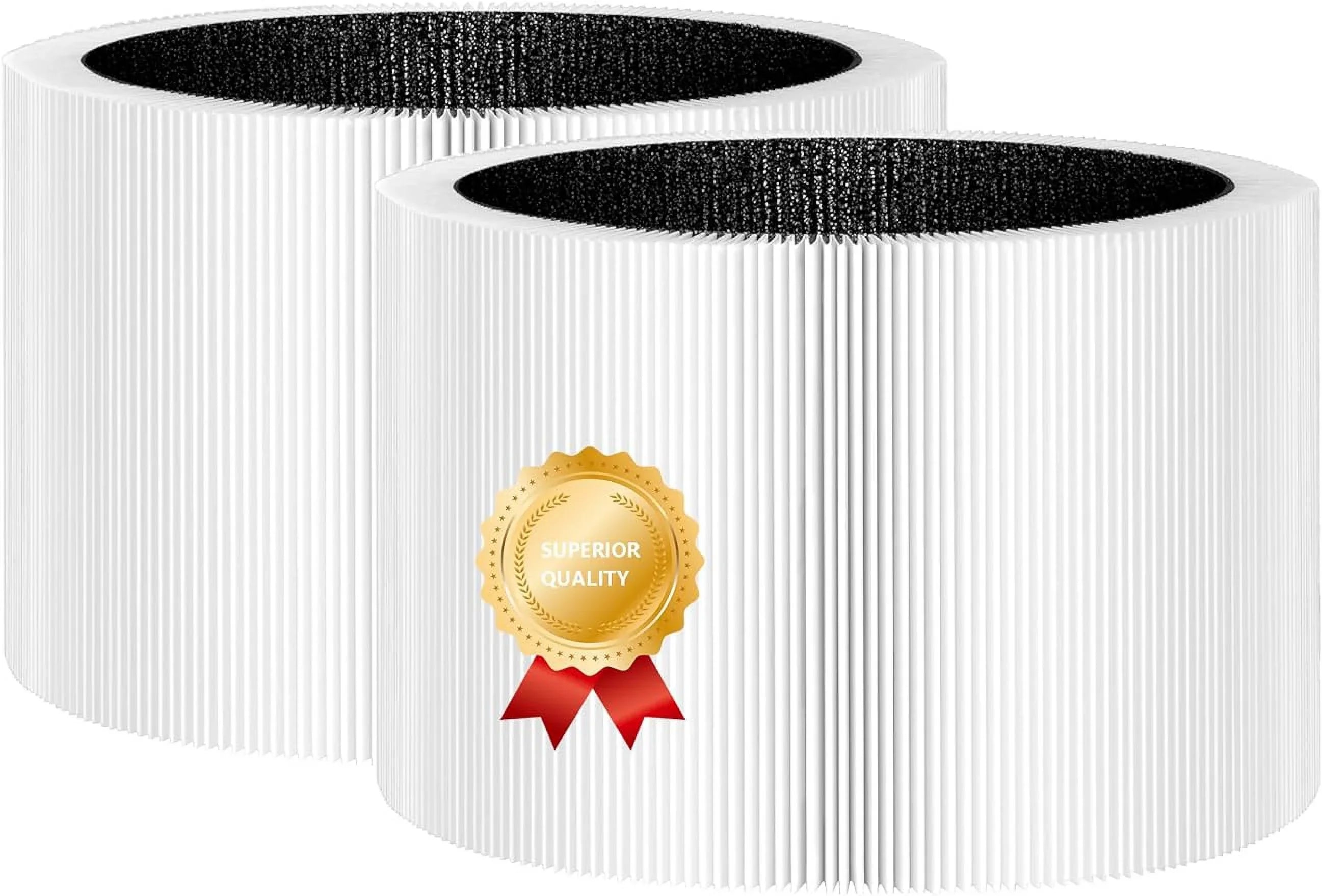 211i Max Replacement Filter Compatible with Blue Pure 211i Max Air Purifier. Blue Pure F2MAX, 3-in-1 H13 Ture HEPA and High-Efficiency Activated Carbon Filters