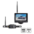Haloview MC5111 5'' 720P HD Digital Wireless Backup Camera Sizeystem 5'' LCD Rear View Monitor and IP69K Waterproof Reversing Built in DVR Kit for Trucks/Trailer/Bus/RVs/Pickups/Camper/Vans