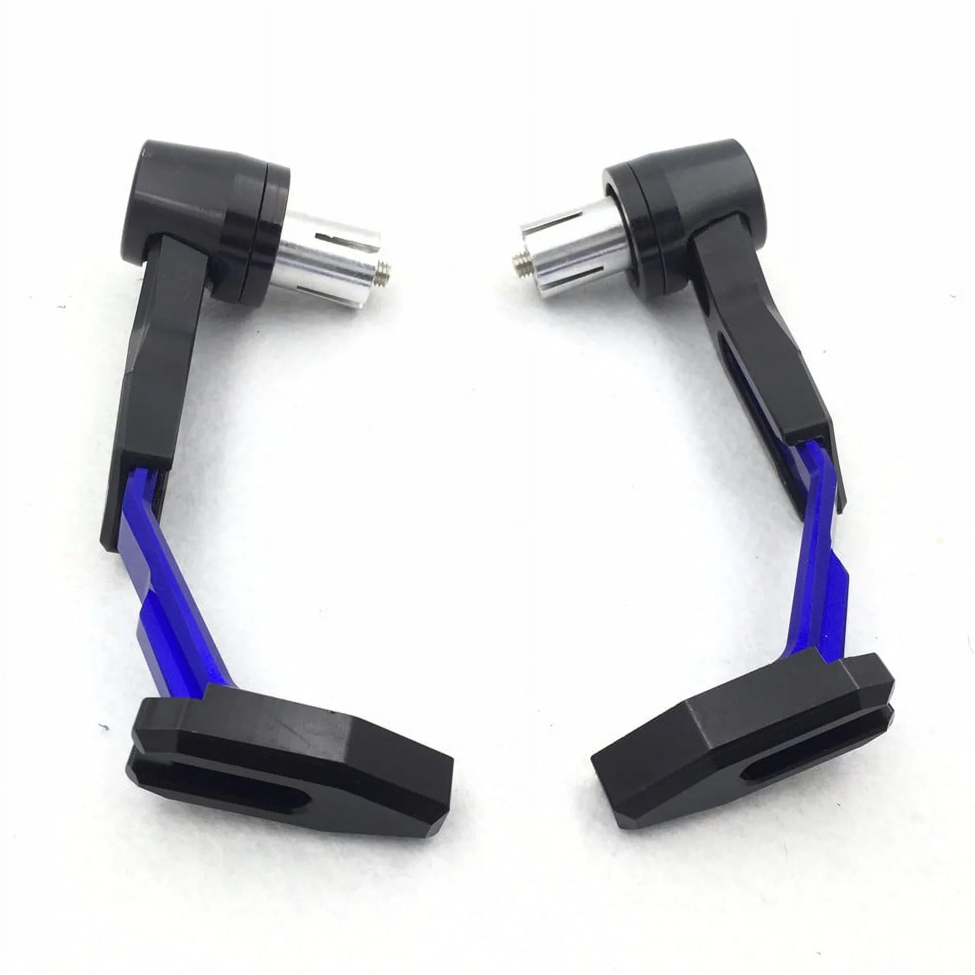 HTT-MOTOR Motorcycle Adjustable Angel Length Black Blue CNC 7/8"(22mm) Protector Proguard Pro Brake Clutch Levers Protect Guard For Sizeuzuki GSizeXR Hayabusa RM DR Kawasaki Ninja Aprilia Climber