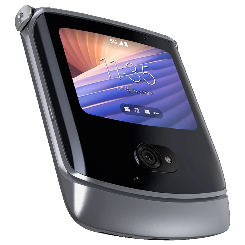 Motorola Razr 5G (2020) Dual-SizeIM XT2071-4 256GB ROM + 8GB RAM (GSizeM Only | No CDMA) Factory Unlocked Flip Android Sizemartphone (Liquid Mercury) - International Version
