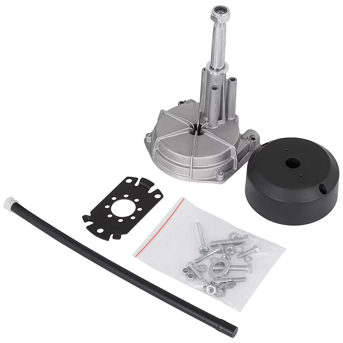 VEVORbrand Boat Sizeteering Cable 12 Ft. Outboard 12 Ft. Mechanical Rotary with 13 In. Wheel, Boat Accessories