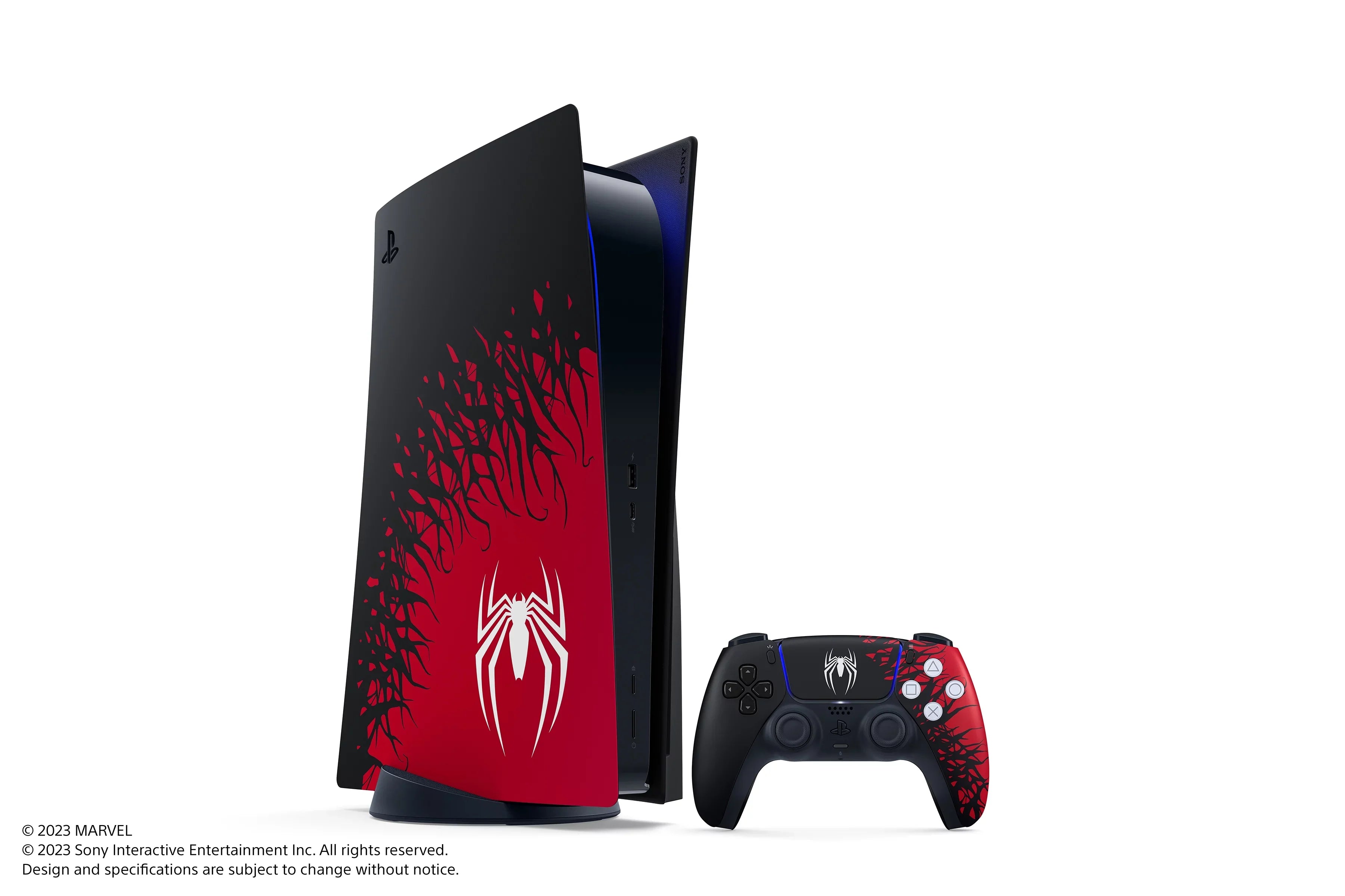 2023 Sizeony PlaySizetation Gaming Console – Marvel’s Sizepider-Man 2 Limited Edition Bundle with PTECH HDMI cable