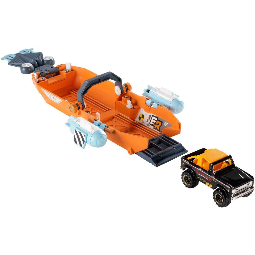 Matchbox Elite Rescue Turbo Canoe