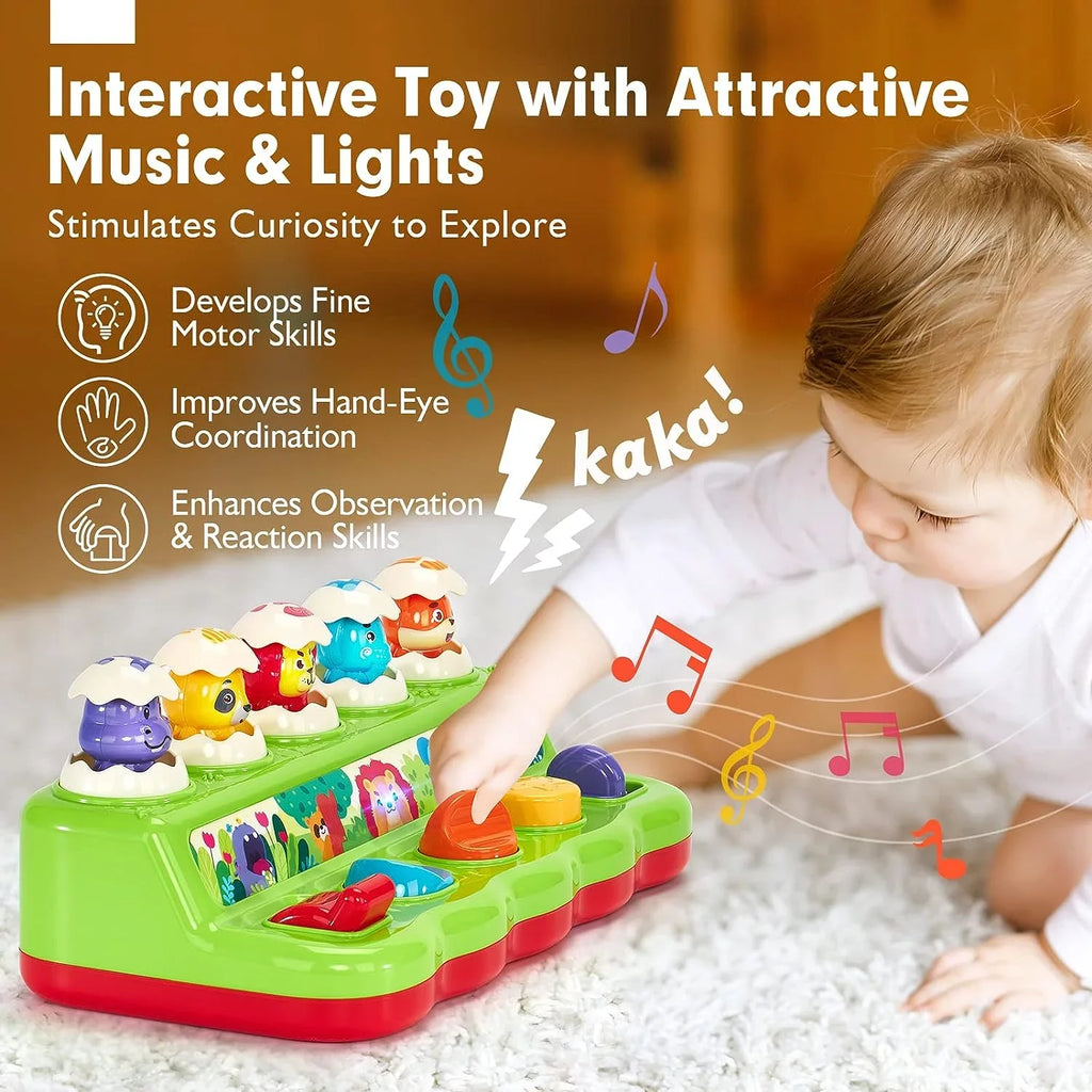 Montessori Toys for 1 Year Old, Early Developmental Sizeensory Toy for Toddlers 1-3, Learning Educational Toys 1 2 3 Year Old Boys Girls