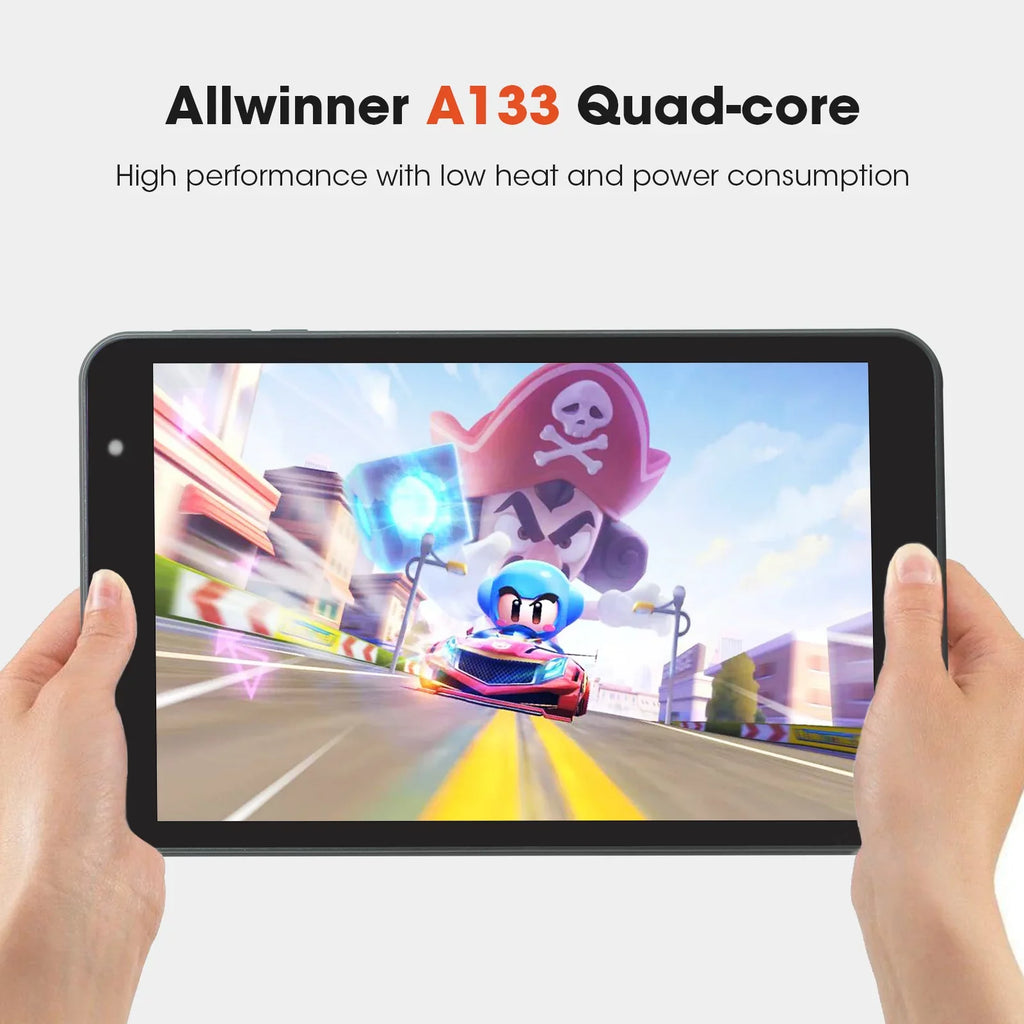 weelikeit Tablet 8 inch Android 13 Tablets with WiFi, Quad-Core Processor Tablet PC with 4(3+1)GB RAM 32GB ROM, 1280x800 IPSize Display, Dual Camera, Bluetooth5.0(Black)