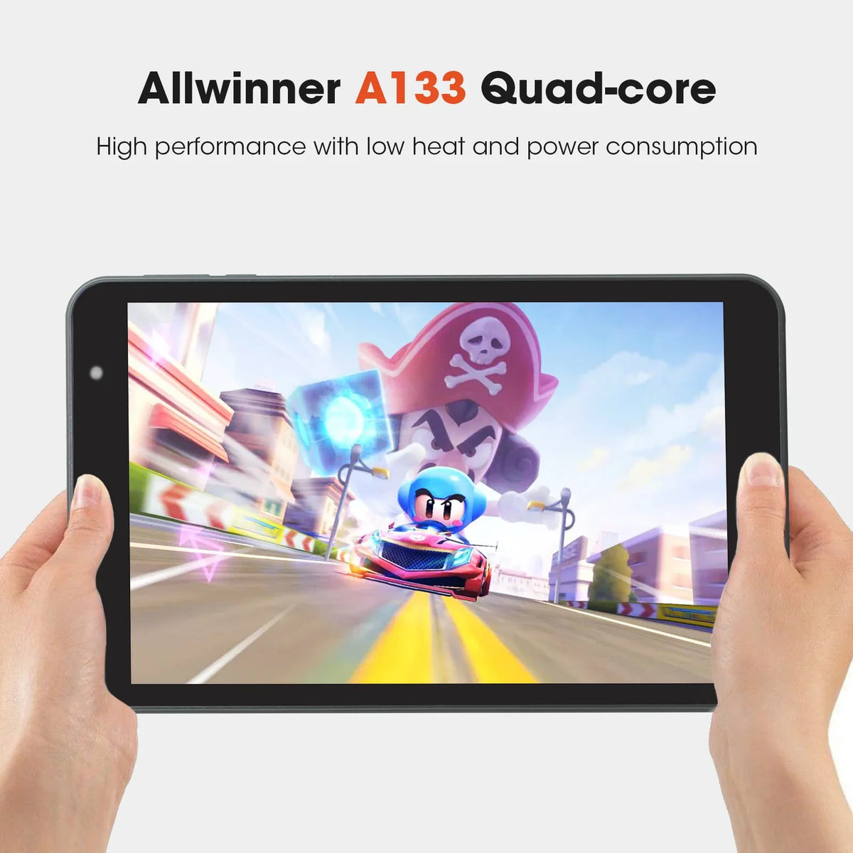 weelikeit Tablet 8 inch Android 13 Tablets with WiFi, Quad-Core Processor Tablet PC with 4(3+1)GB RAM 32GB ROM, 1280x800 IPSize Display, Dual Camera, Bluetooth5.0(Black)