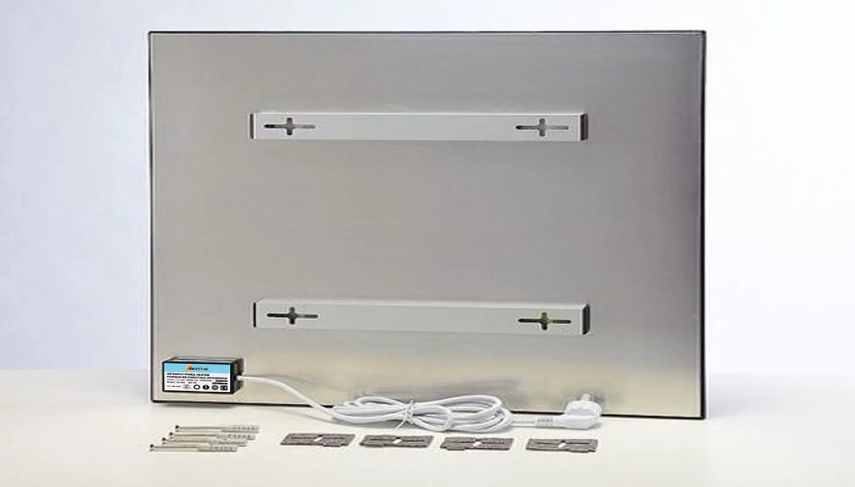 Wexstar 600W Infrared Electric Panel Heater - Ivory