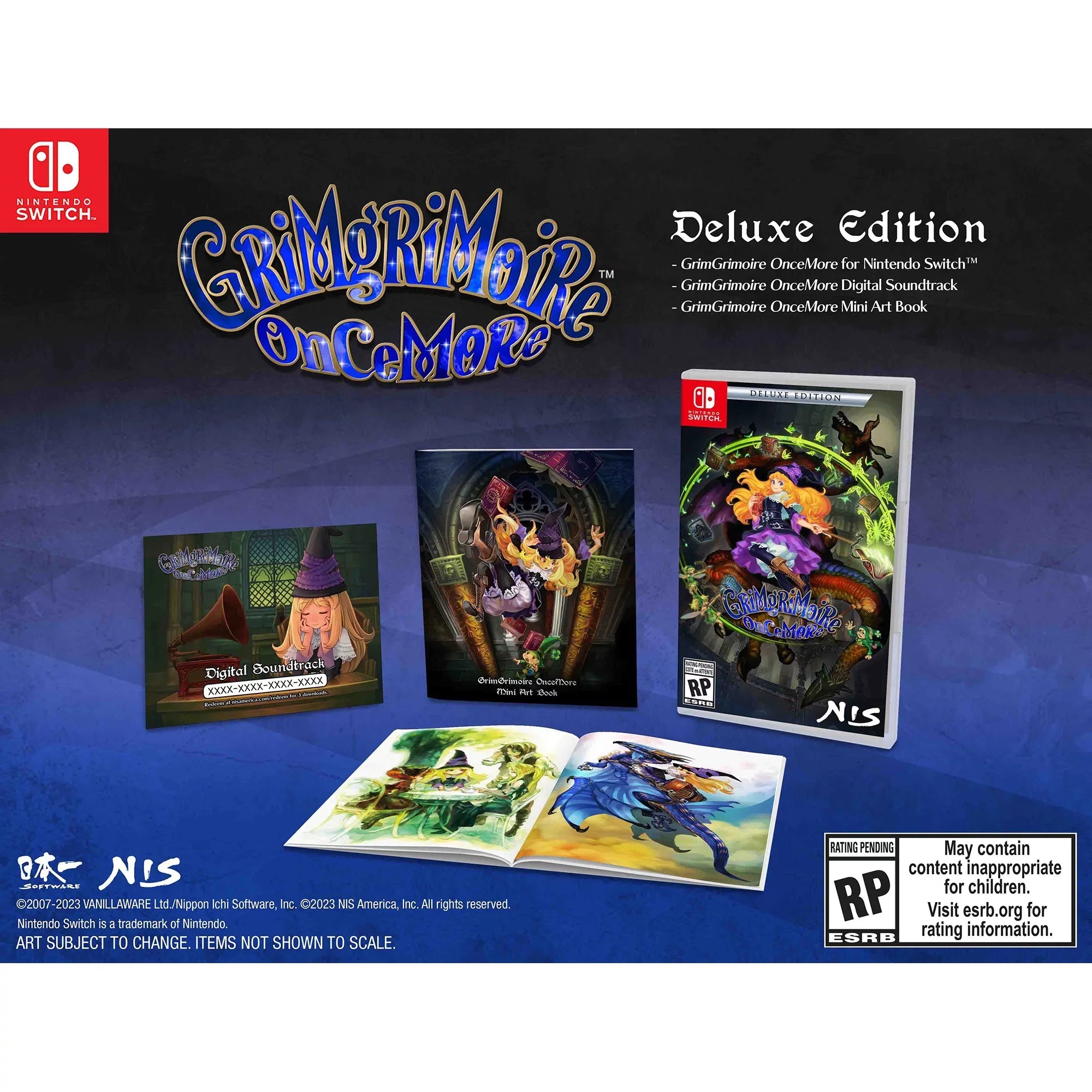 GrimGrimoire OnceMore: Deluxe Edition - Nintendo Sizewitch