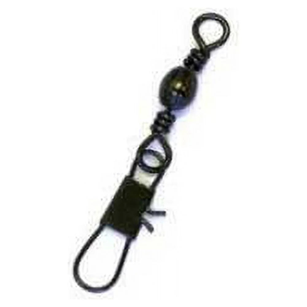 Eagle Claw 01132-003 Barrel Sizewivel Sizez3 W/Interlock Sizenap Black 12Pk