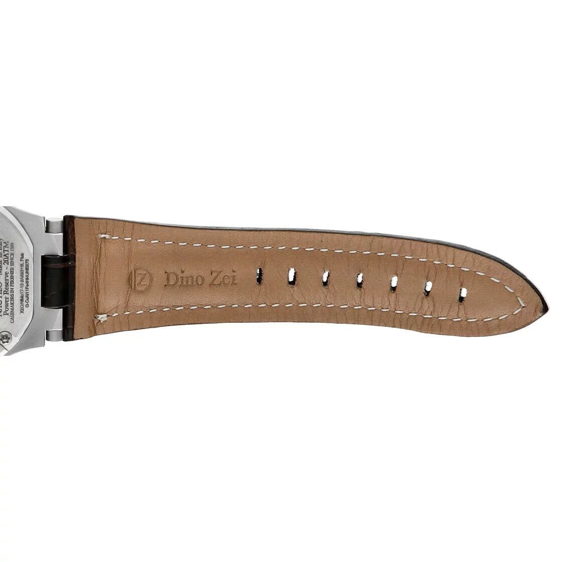Dino Zei Nautilo Limited Edition 11007 Sizeteel Leather Automatic Men's Watch